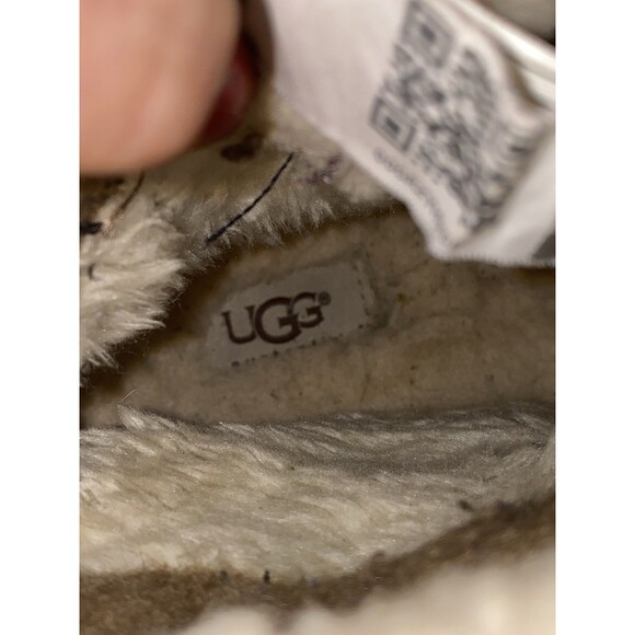 UGG Waterproof Event Brown Vibram Winter Snow Boots Women's US 7 EU 38 Sherpa - Picture 5 of 14
